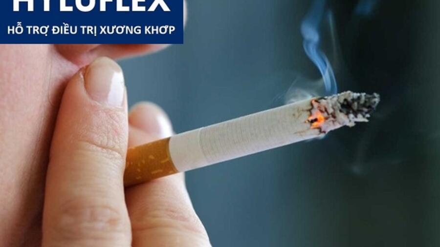 Hút thuốc lá - nguyên nhân gây vôi hóa cột sống